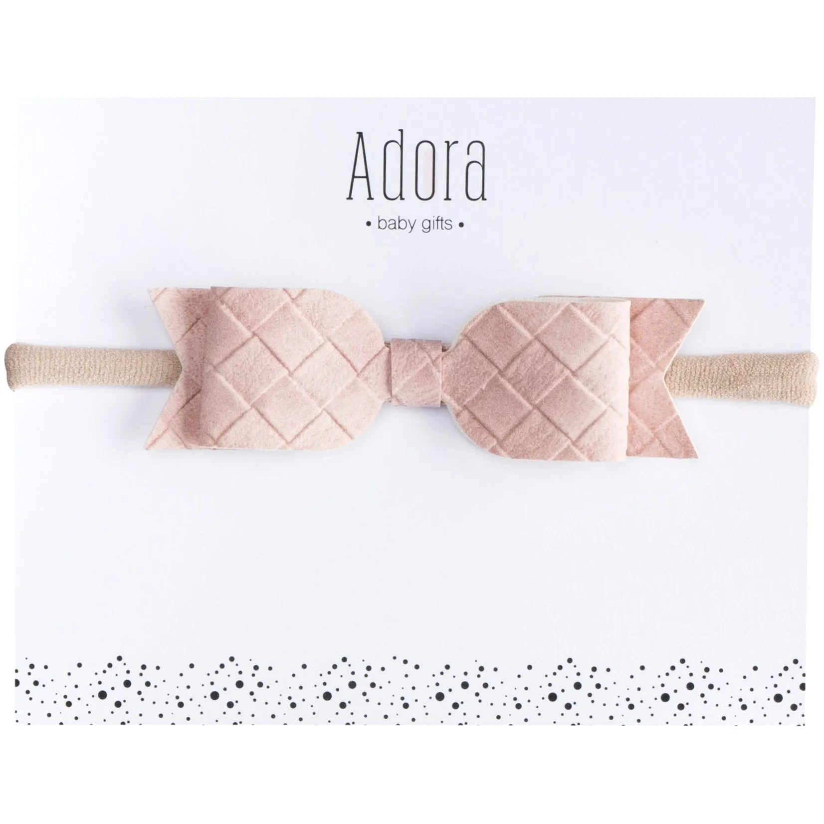 Adora Suede Bow Headband