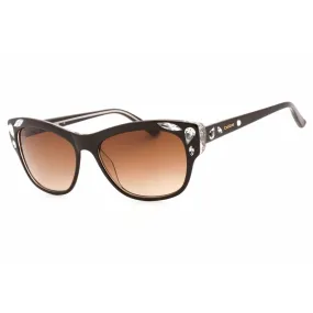 Bebe Women's Sunglasses - Topaz Full Rim Cat Eye Fixed Nose Pads Frame | BB7163 210