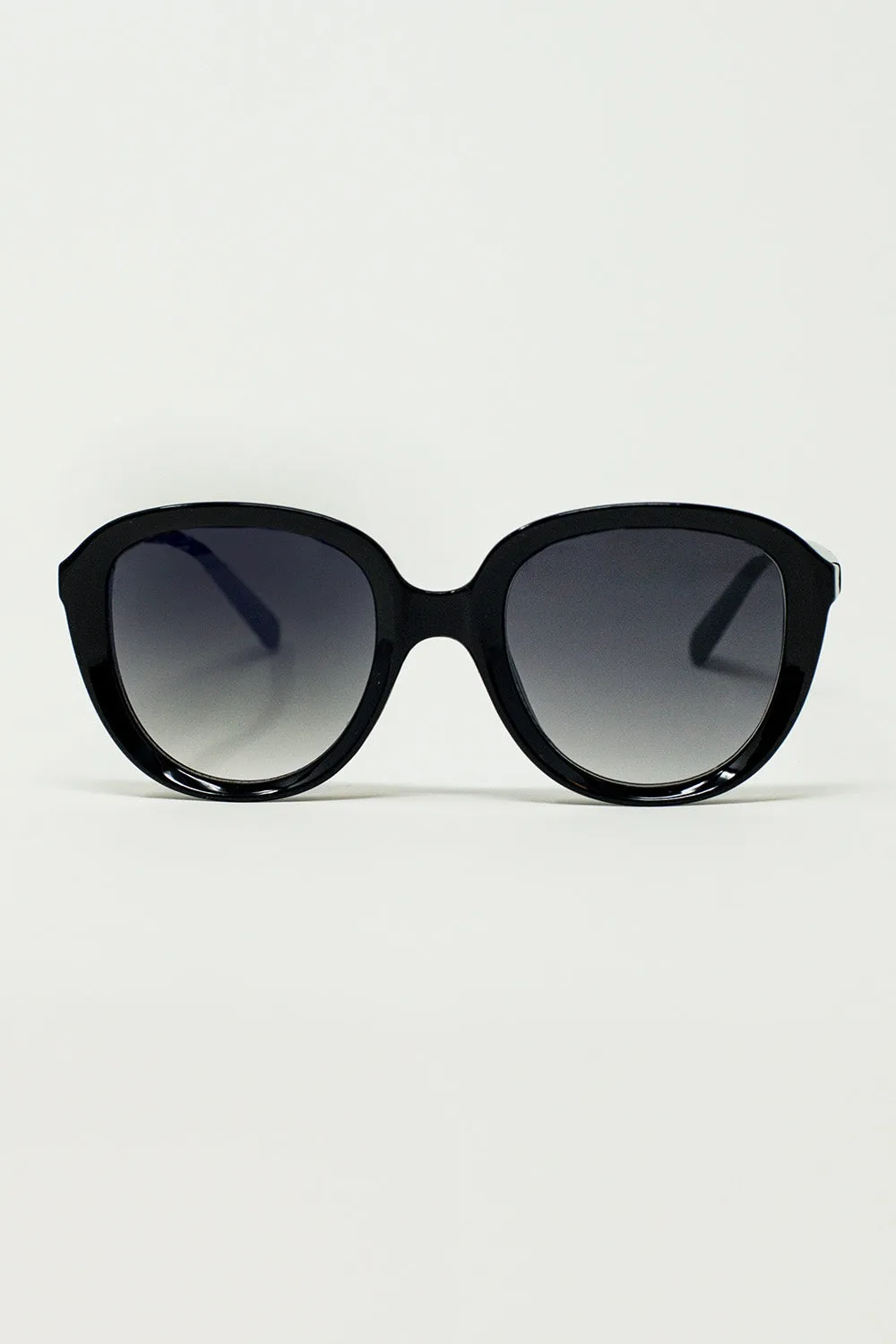 Big Round Sunglasses In Black