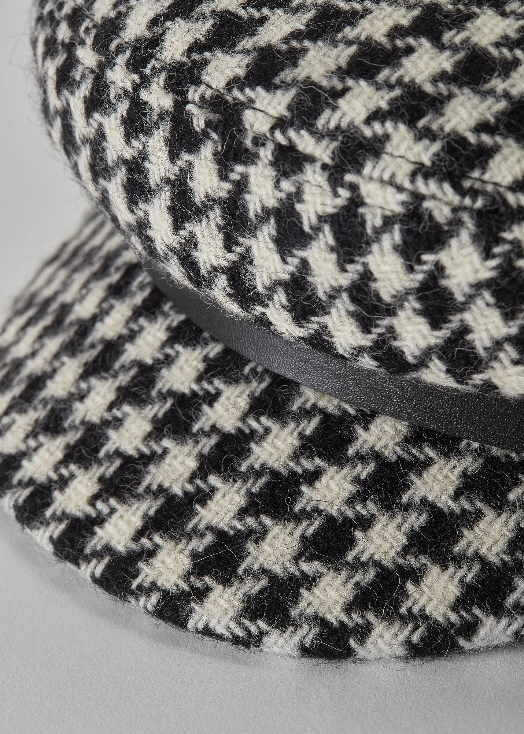 Bretton Hat (Houndstooth)