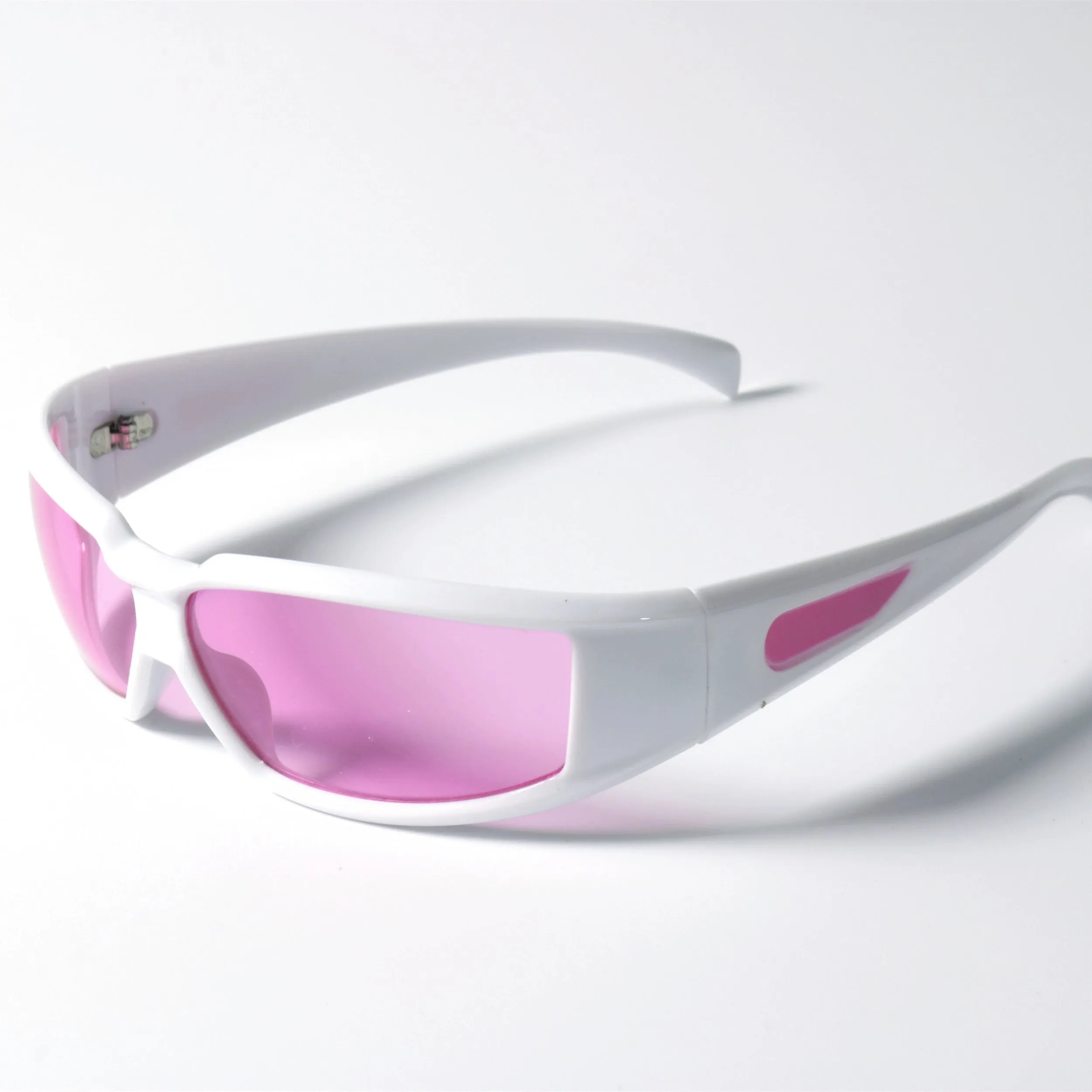 Bright Silver UV Protection Punk Sun Glasses