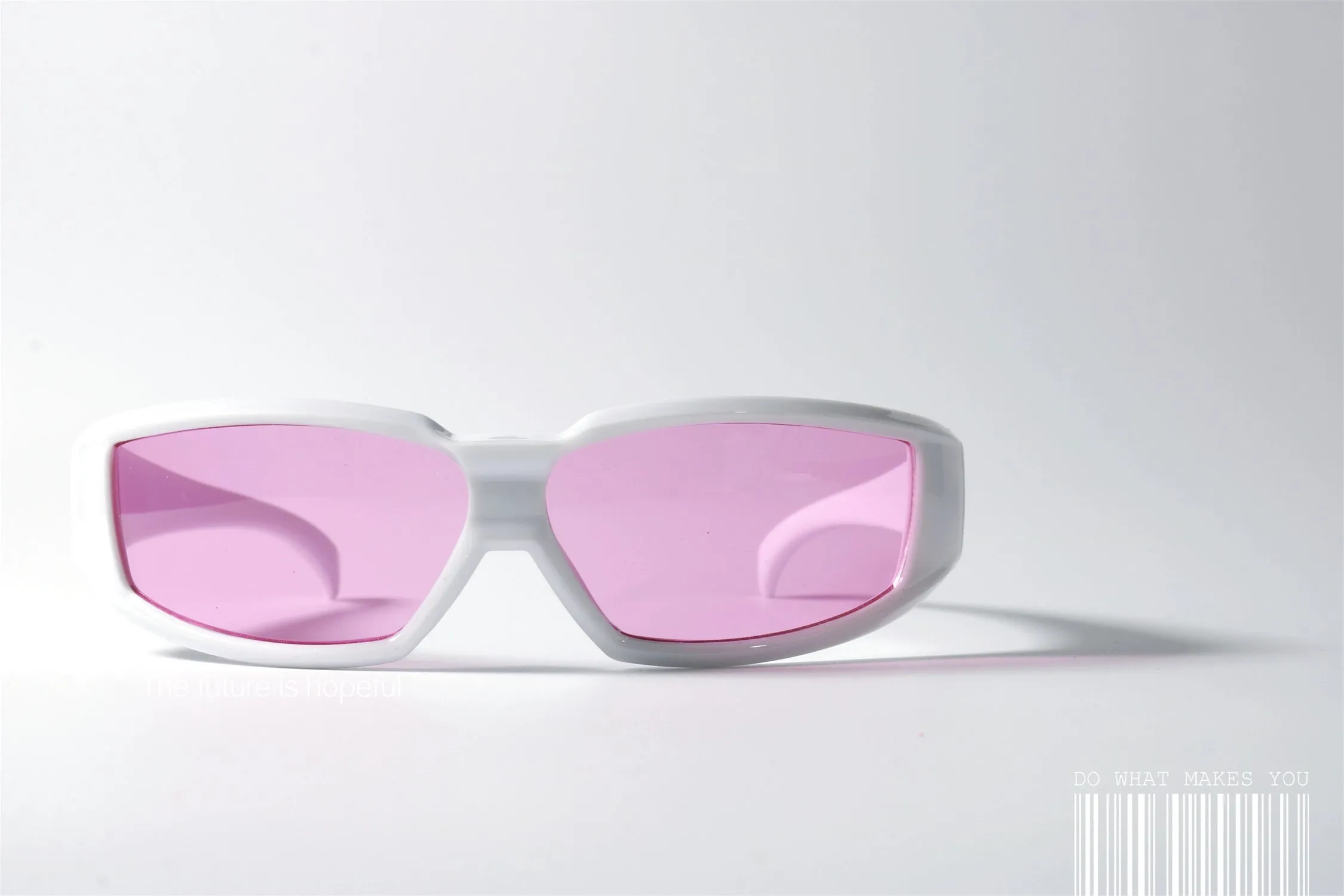 Bright Silver UV Protection Punk Sun Glasses