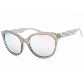 Calvin Klein Retail Women's Sunglasses - Milky Gray Full Rim Round Frame | R735S 033