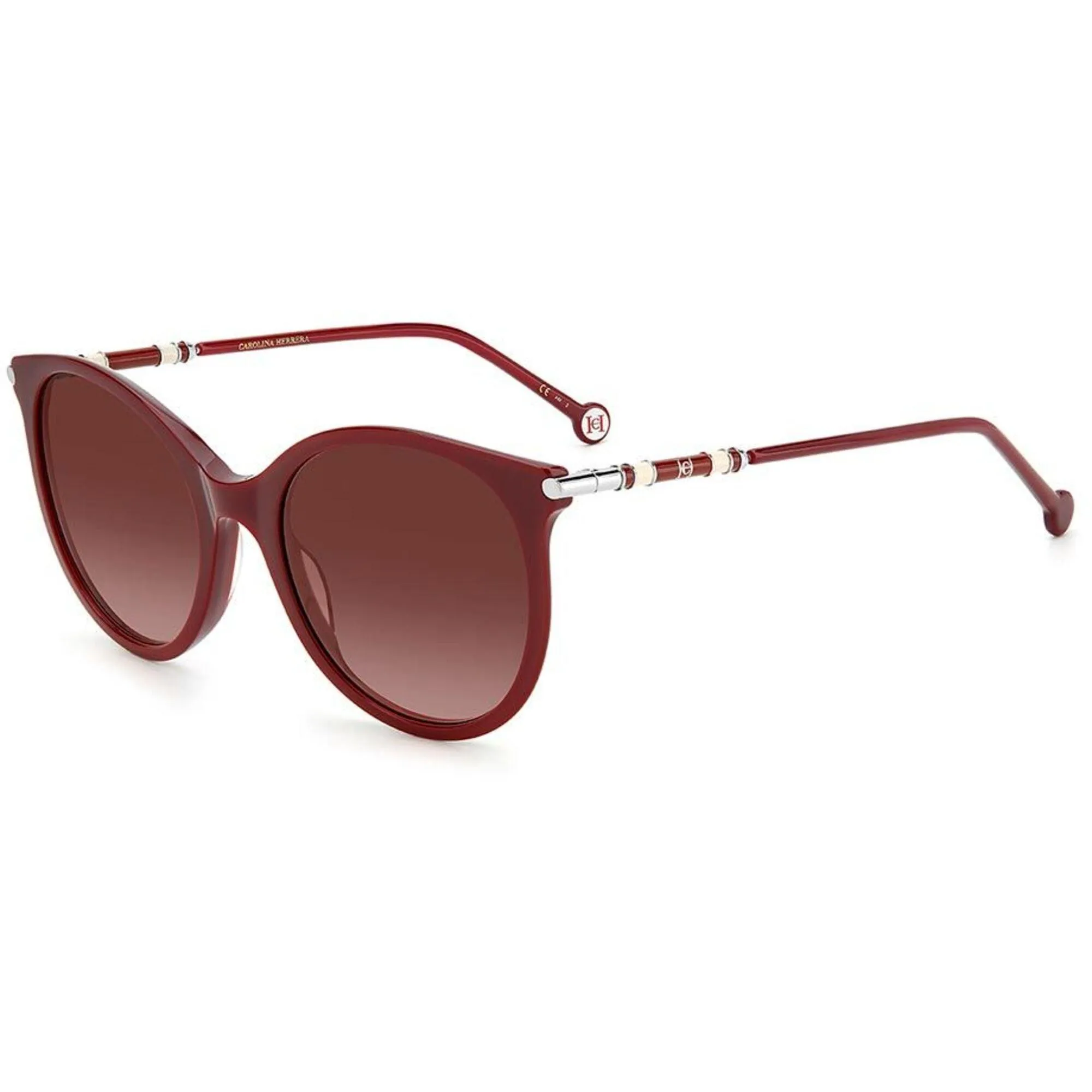 Carolina Herrera Women's Sunglasses - Gradient Brown Lens Round | CH 0024/S 0LHF