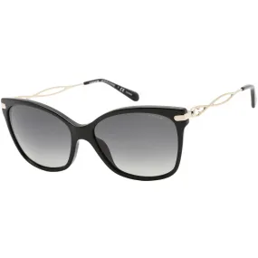 Coach Women's Sunglasses - Black and Gold Plastic and Metal Frame | 0HC8316 5002T3