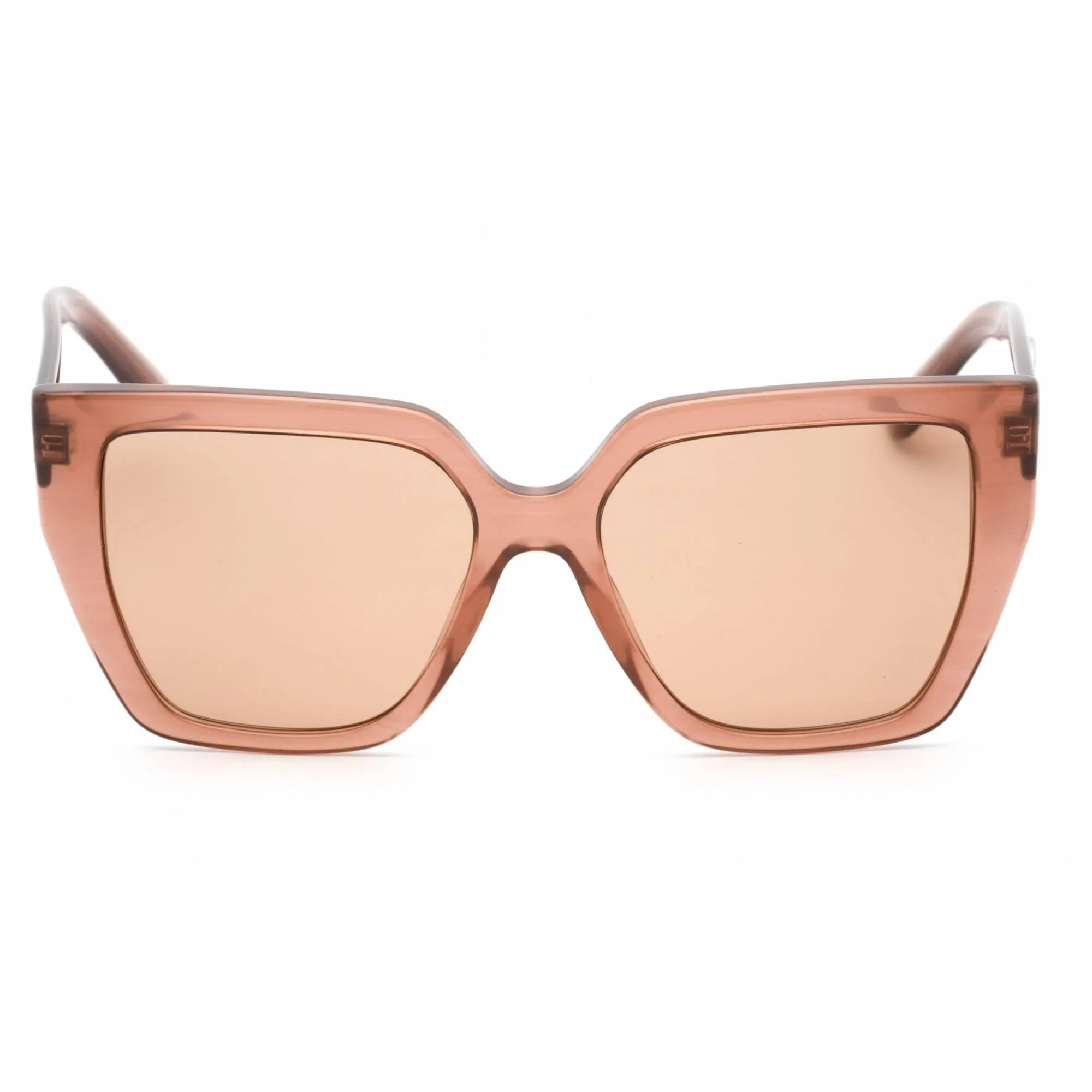 Dolce & Gabbana Women's Sunglasses - Cat Eye Frame Rose Brown Lens | 0DG4438 3411/3