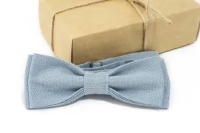 Dusty Blue Bow Tie for Weddings | Groomsmen and Bridal Party Ties