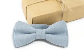 Dusty Blue Wedding Bow Tie | Elegant Bow Tie for Groomsmen and Formal Occasions