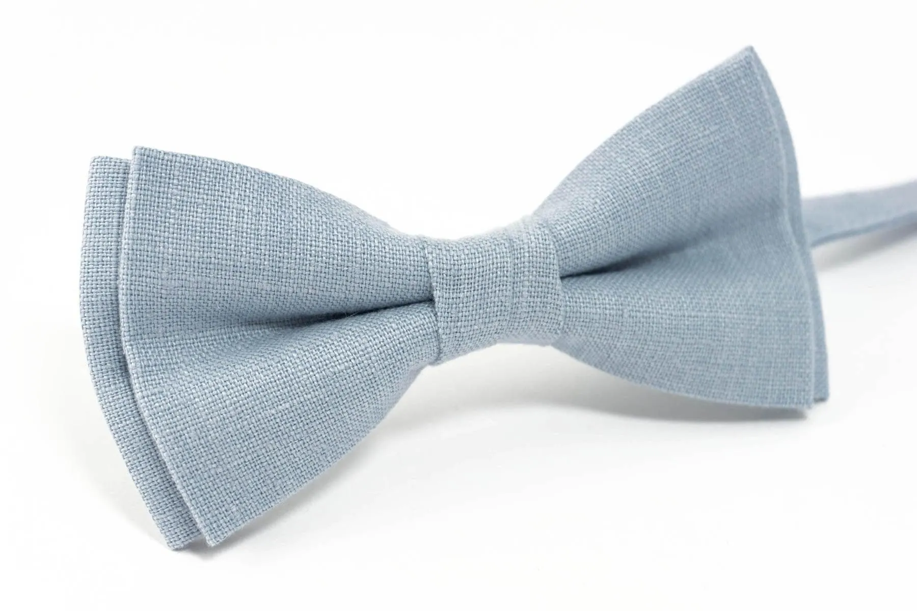 Dusty Blue Wedding Bow Tie | Elegant Bow Tie for Groomsmen and Formal Occasions