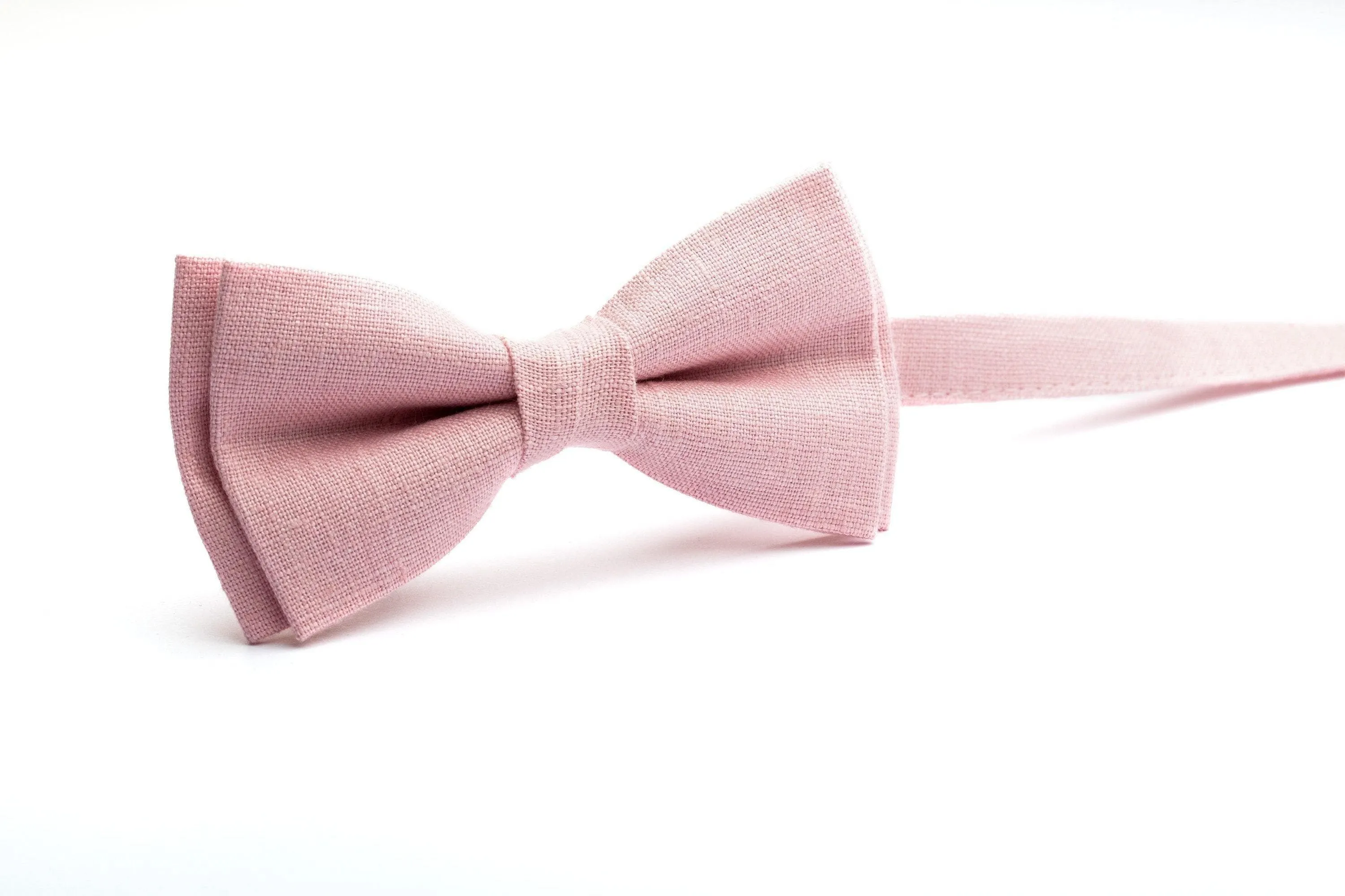 Elegant Pink Bow Ties for Weddings and More