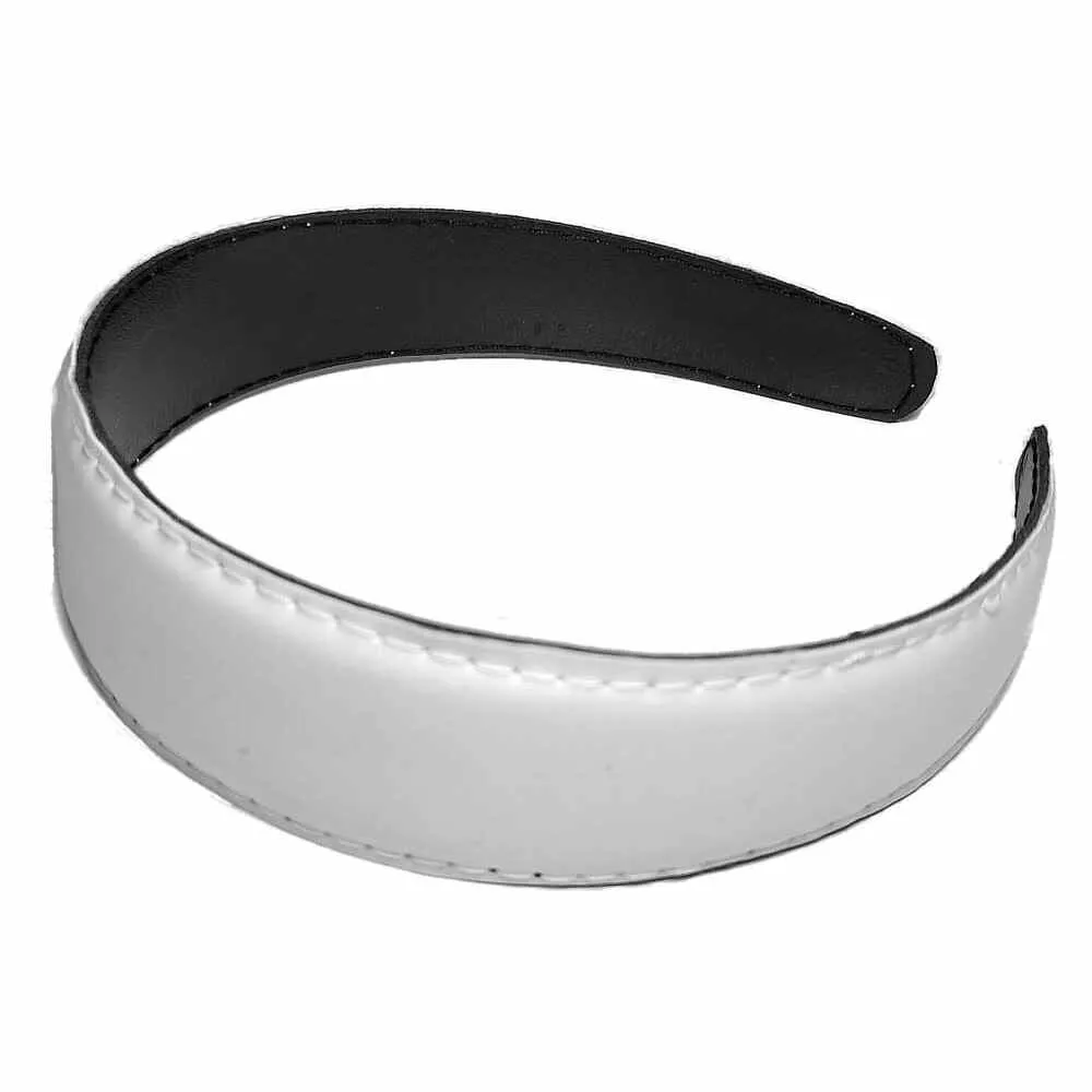 Faux Leather Headband