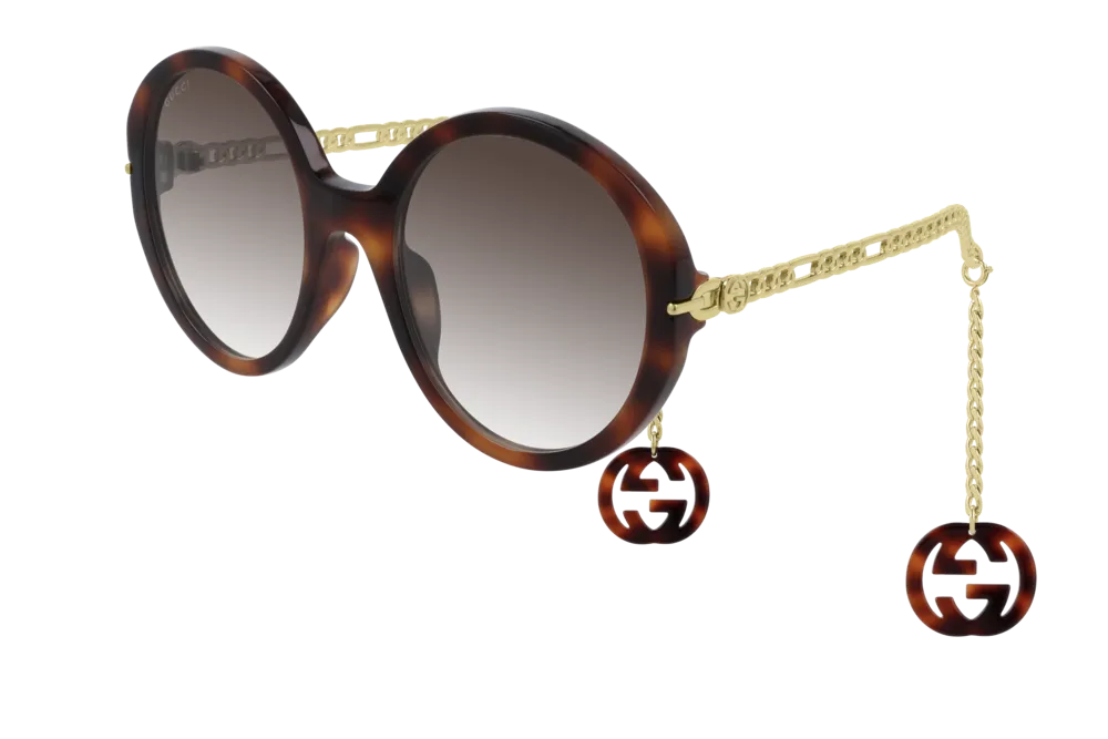 Gucci Women's Round Sunglasses GG0726S