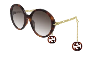 Gucci Women's Round Sunglasses GG0726S