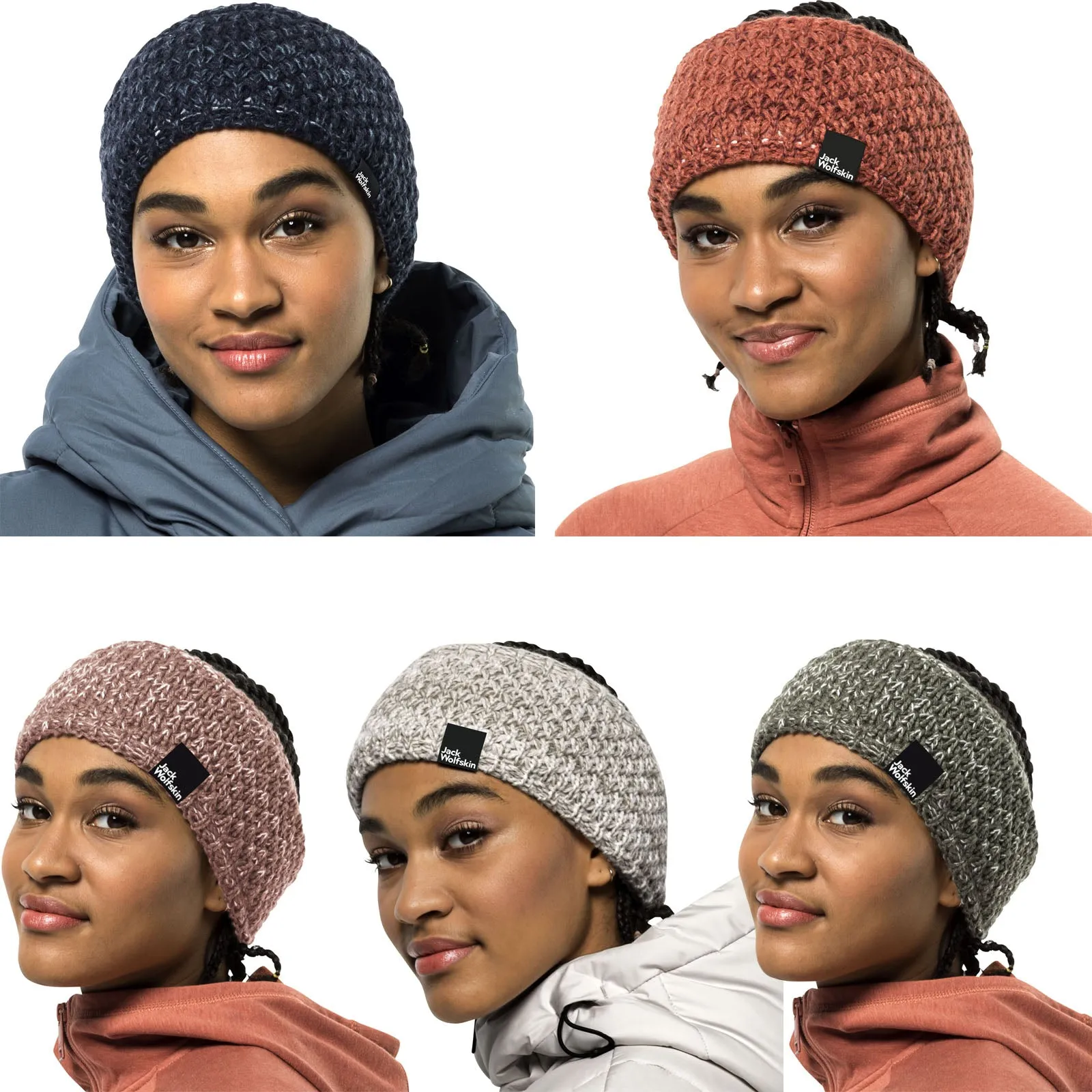 Jack Wolfskin Womens Highloft Knitted Headband