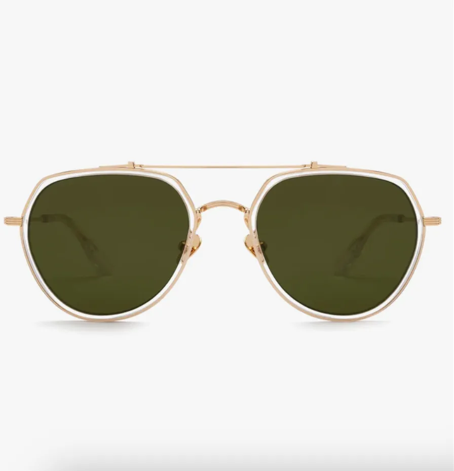 Krewe Baker Crystal 24K Titanium Polarized