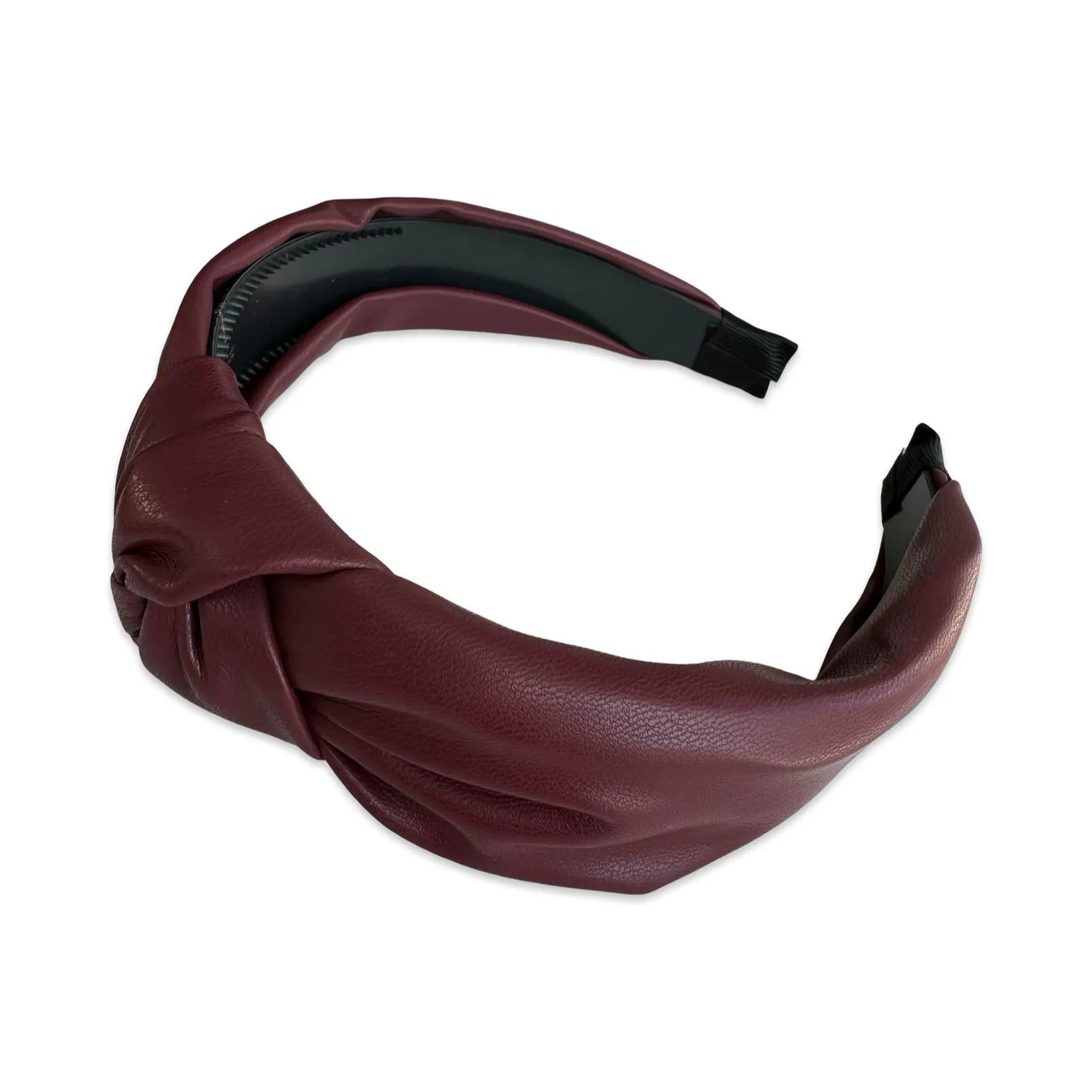 Leather Knot Headband