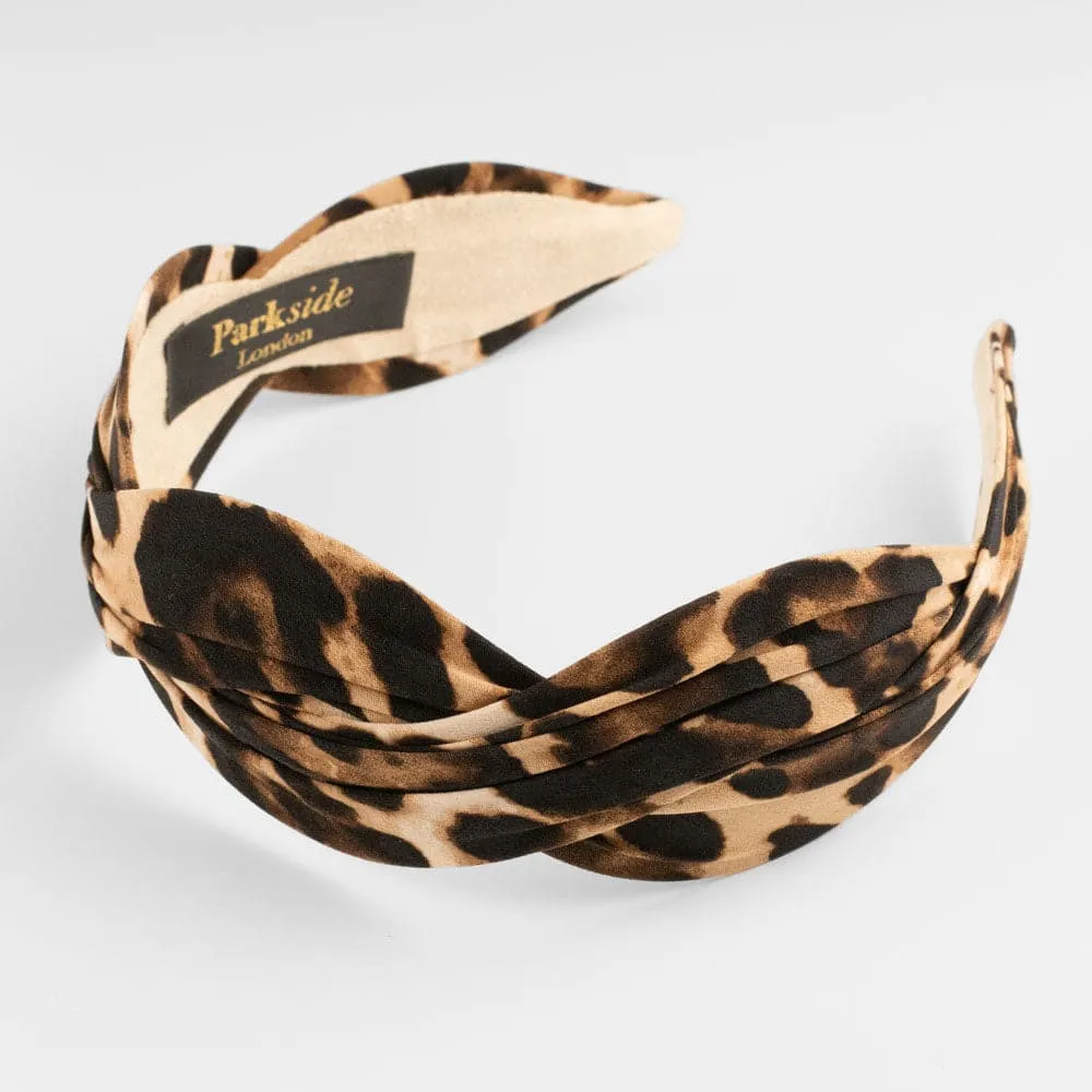 Leopard Wavy Headband