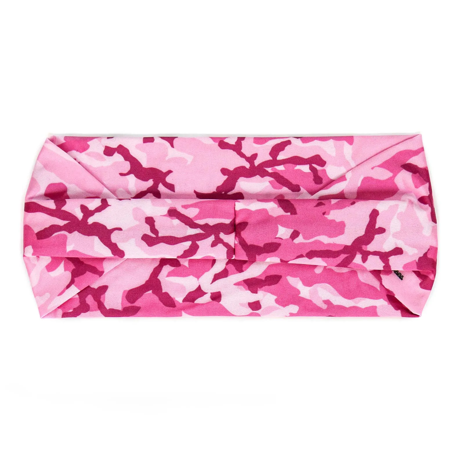 Milwaukee Leather | Bling Designed Wide Headbands-Headwraps for Women Biker Bandana with Pink Camo - MLA8032