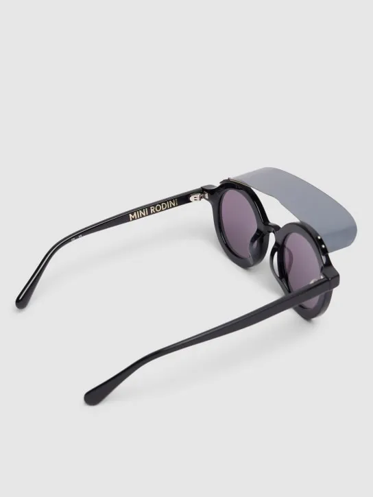 Mini Rodini   Visor recycled round sunglasses 