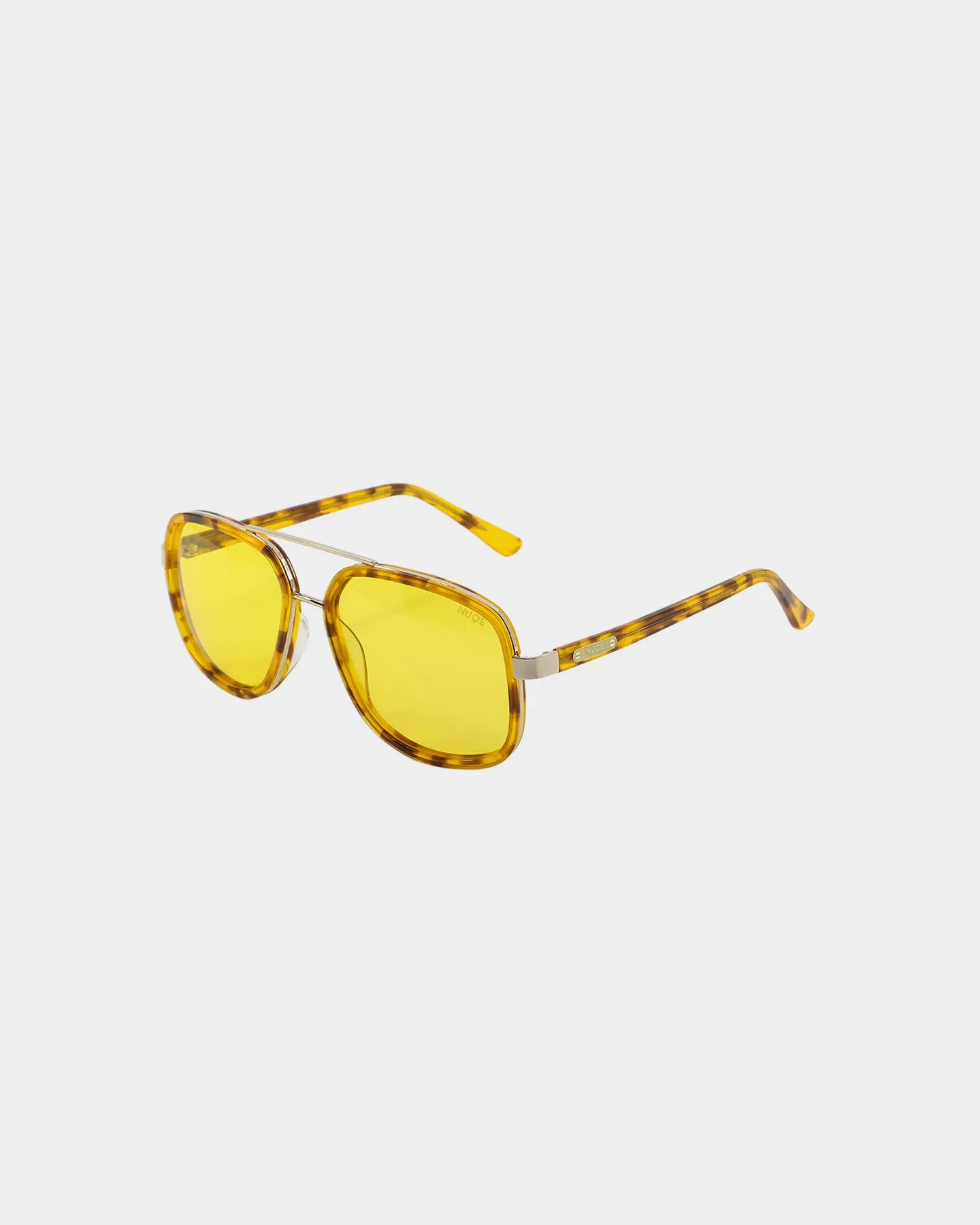 NUQE Lee Sunglasses Tortoise/Yellow