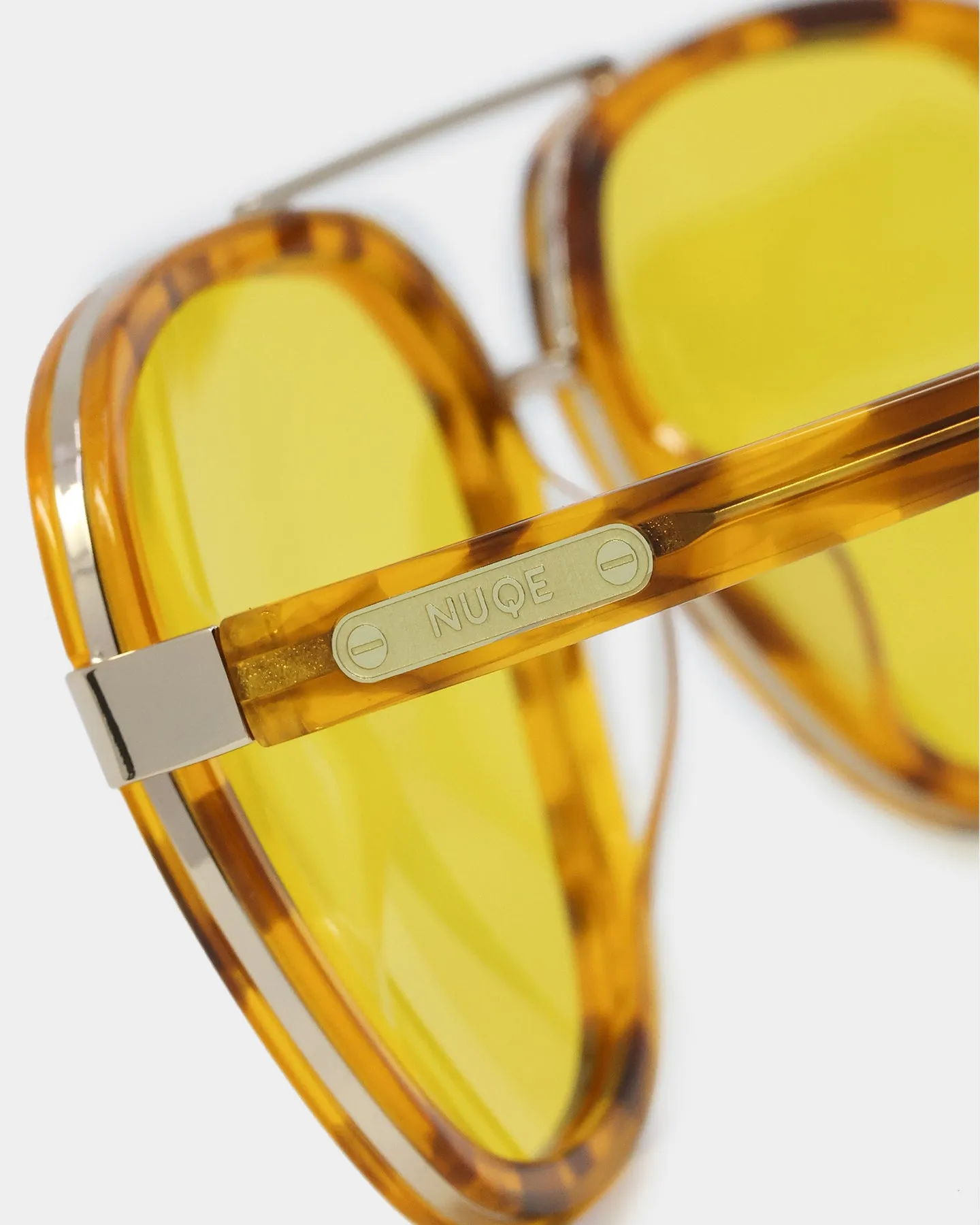 NUQE Lee Sunglasses Tortoise/Yellow