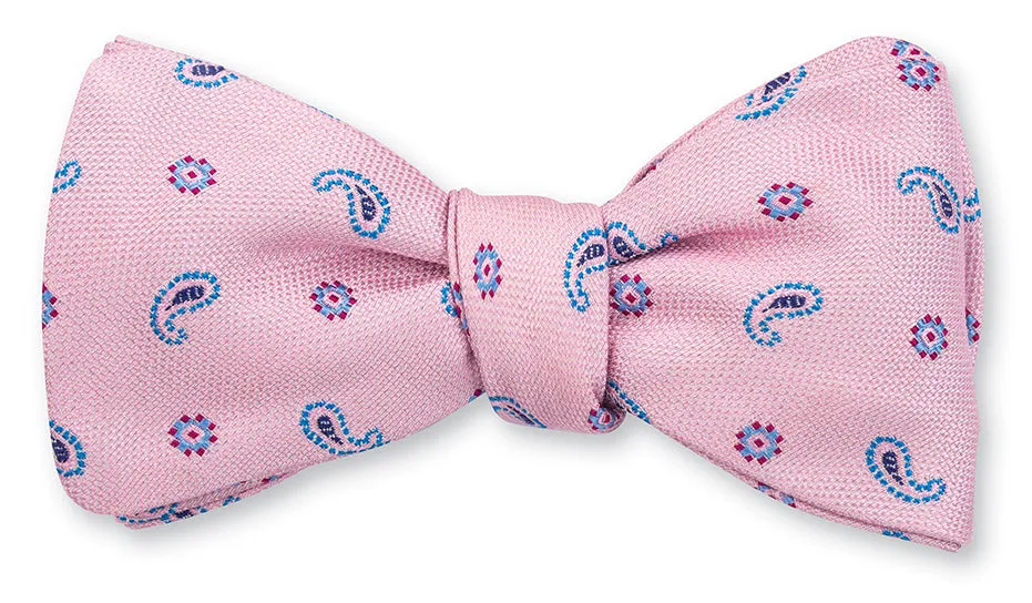 Pink Lancaster Neats Bow Tie - B5465