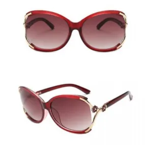 Red Women's Shadow Sunglasses