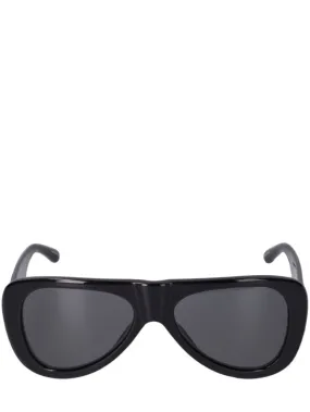 The Attico   Edie acetate aviator sunglasses 