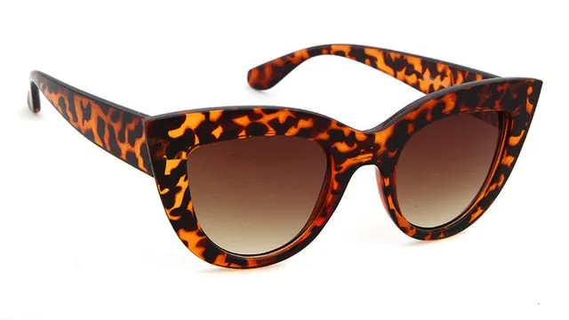 Vintage Retro Cat Eye Sunglasses Brand Designer  UV400