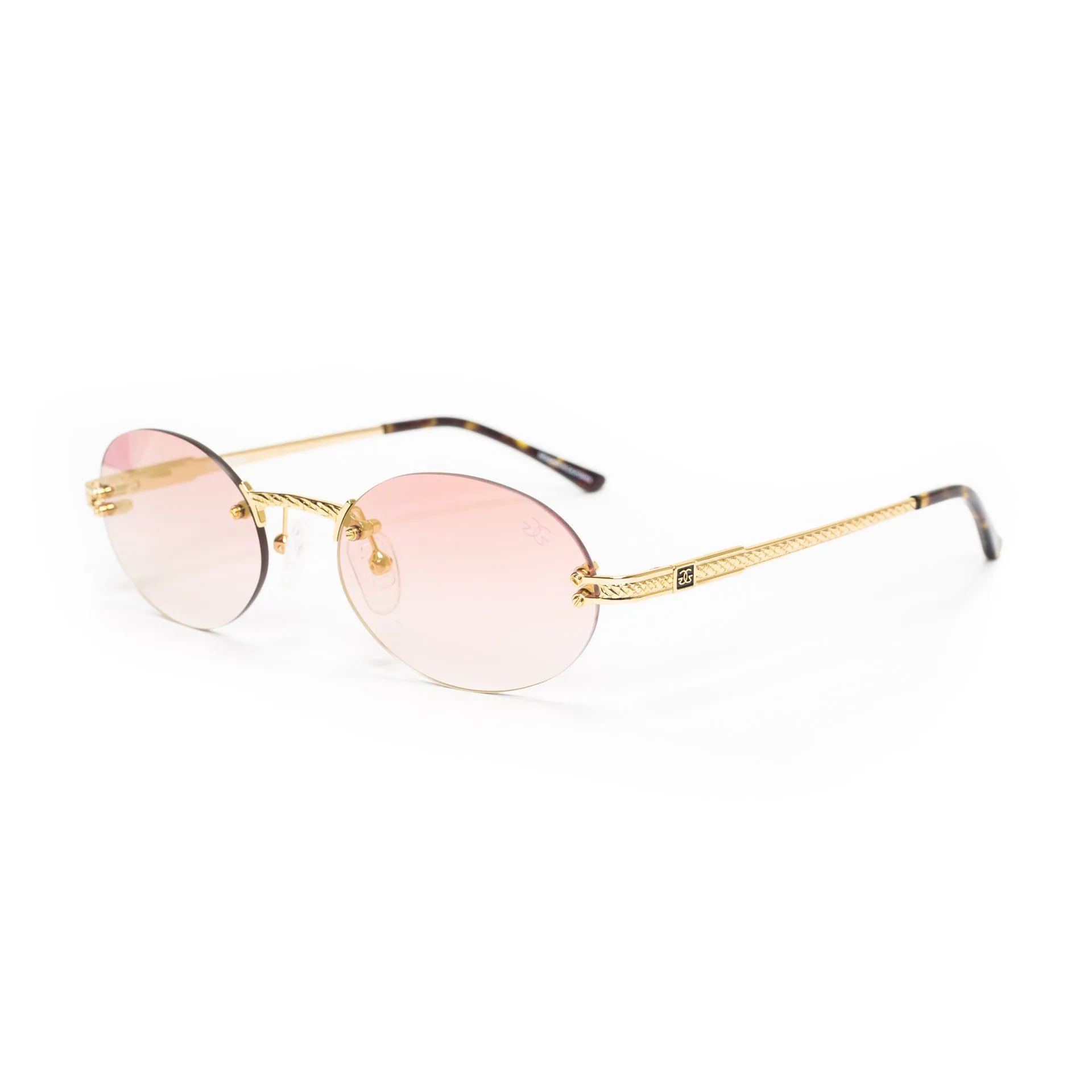 Women's Helios Round Frameless Sunglasses